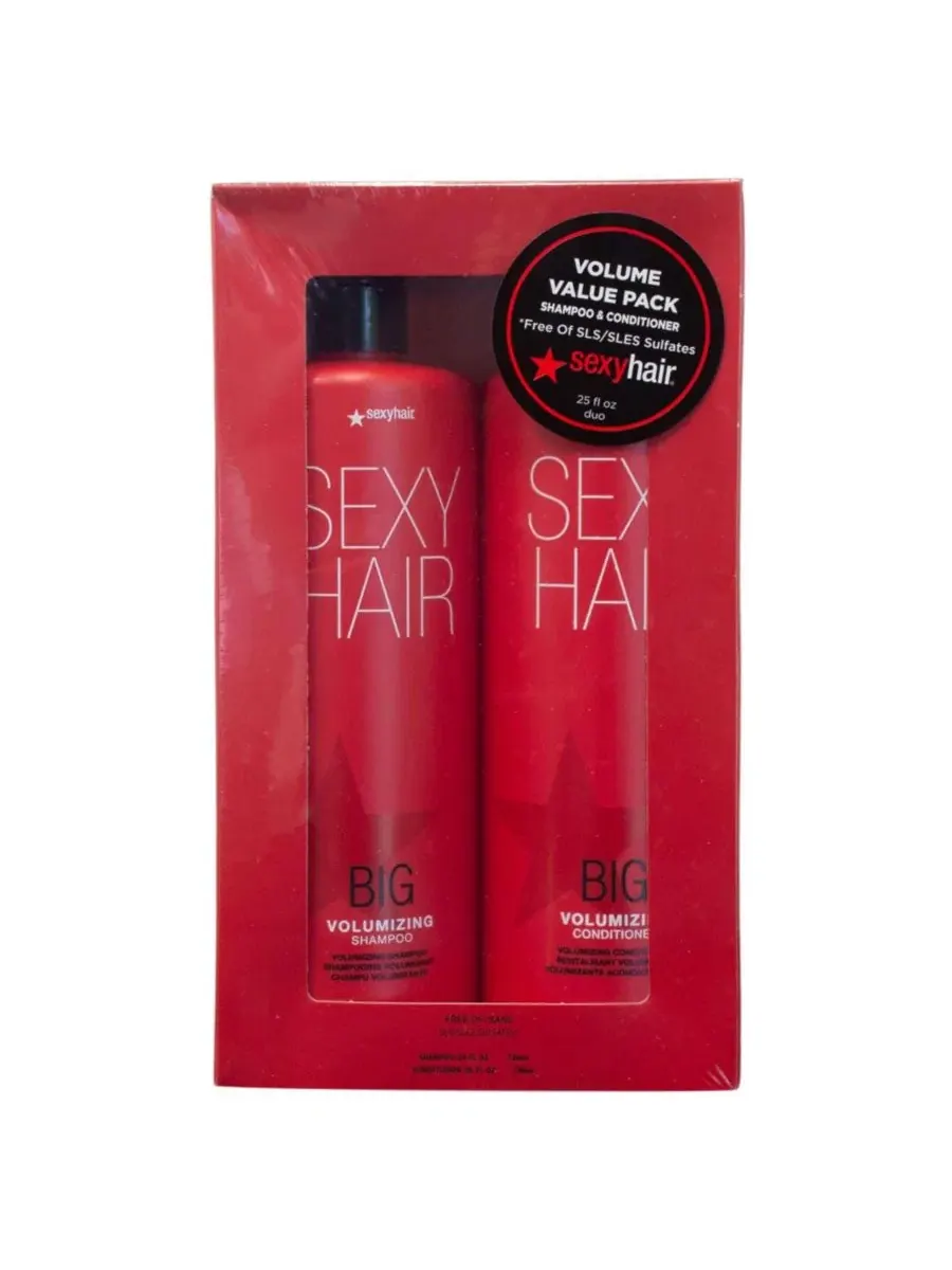 Шампунь и кондиционер для придания объема Big Volumizing, 709 г (709 г ) Sexy Hair — изображение 2 из 4
