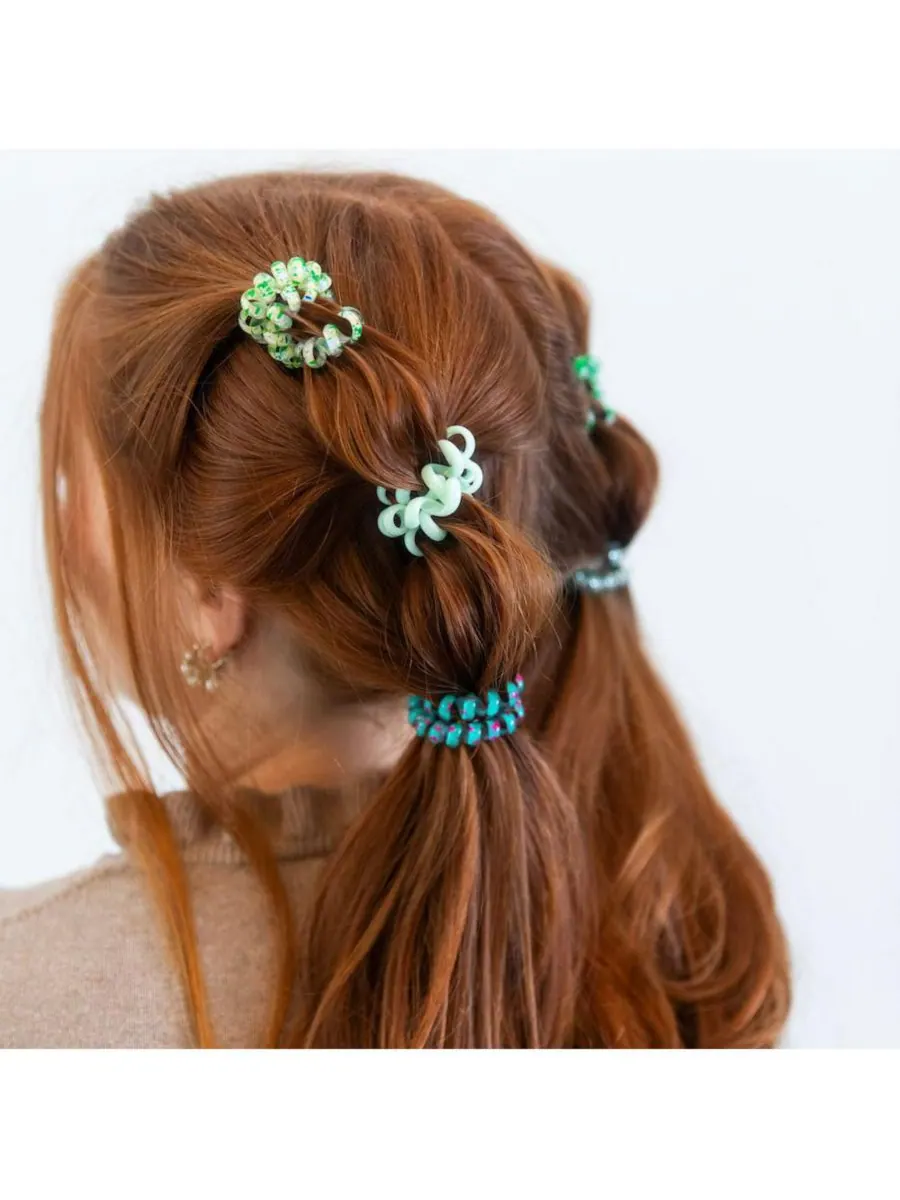 Headbands of Hope Набор резинок для волос - зеленые оттенки — изображение 2 из 10