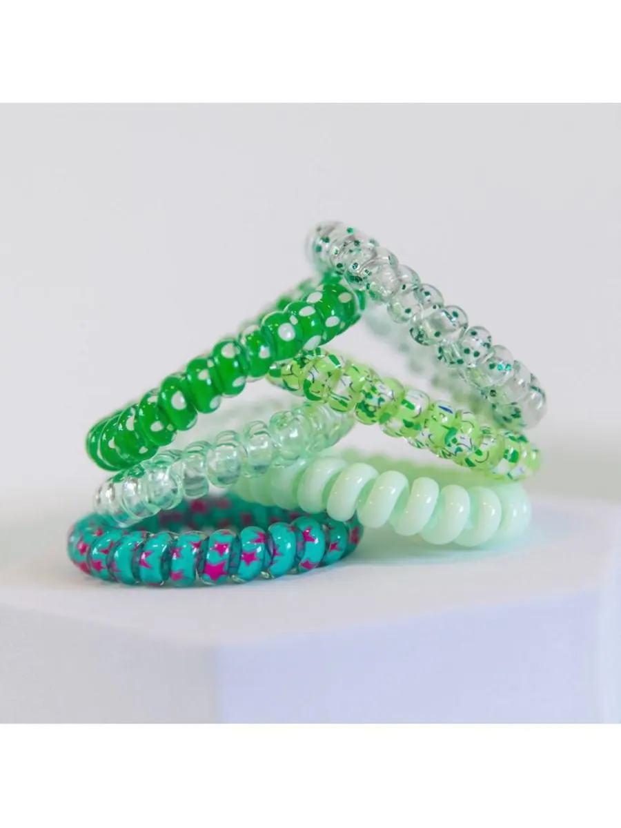 Headbands of Hope Набор резинок для волос - зеленые оттенки — изображение 4 из 10