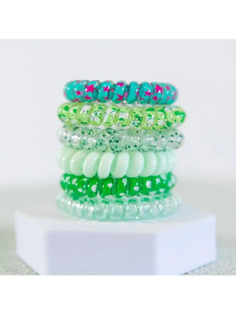 Headbands of Hope Набор резинок для волос - зеленые оттенки — изображение 5 из 10