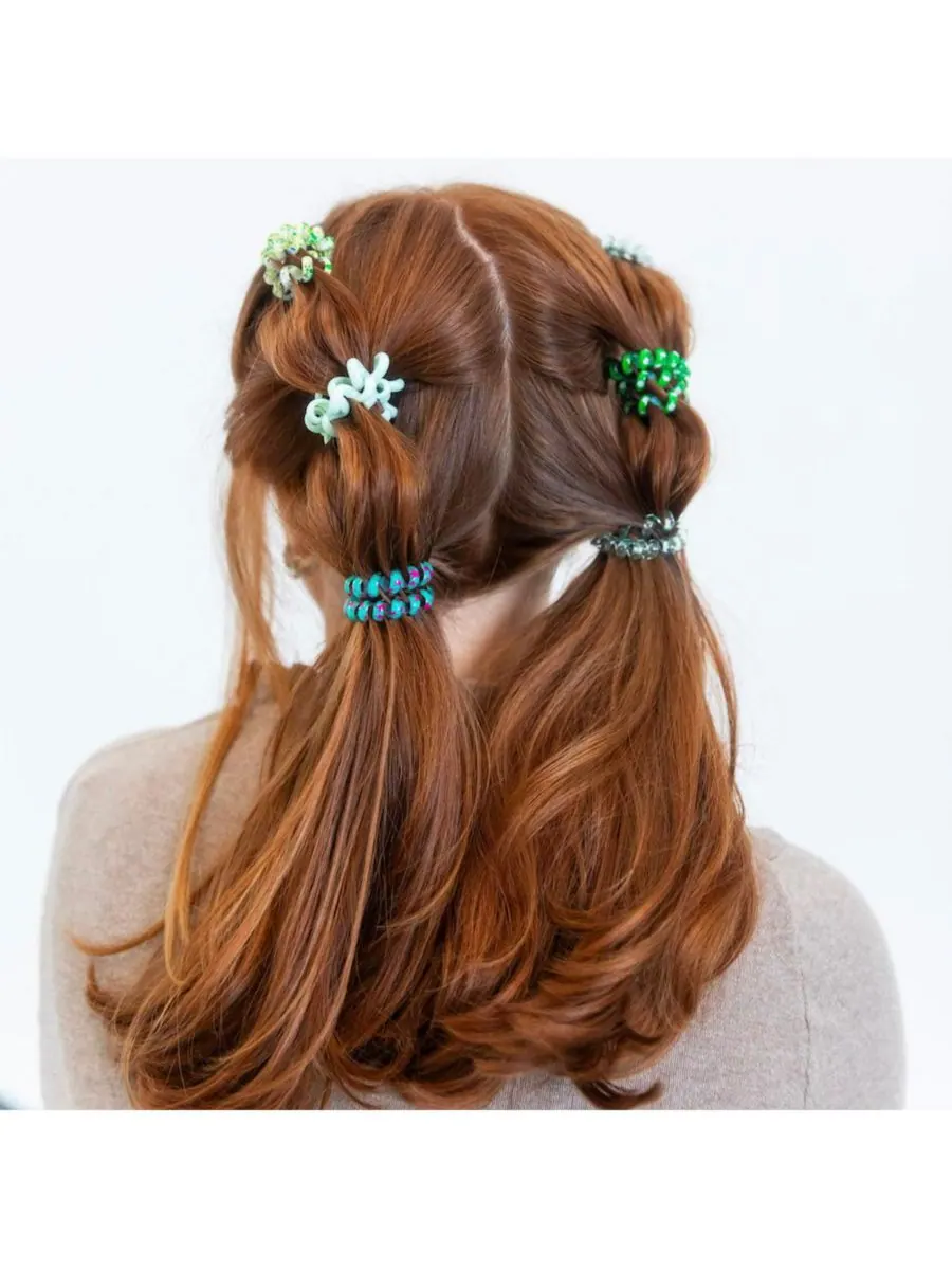 Headbands of Hope Набор резинок для волос - зеленые оттенки — изображение 6 из 10