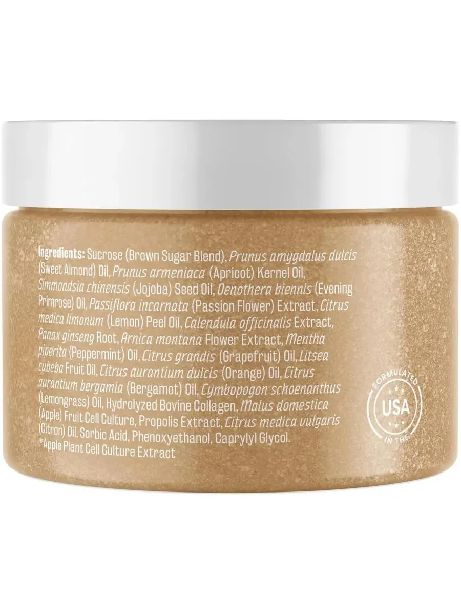 M3 Naturals Скраб для тела M3 с коричневым сахаром и коллагеновыми стволовыми клетками — изображение 9 из 9