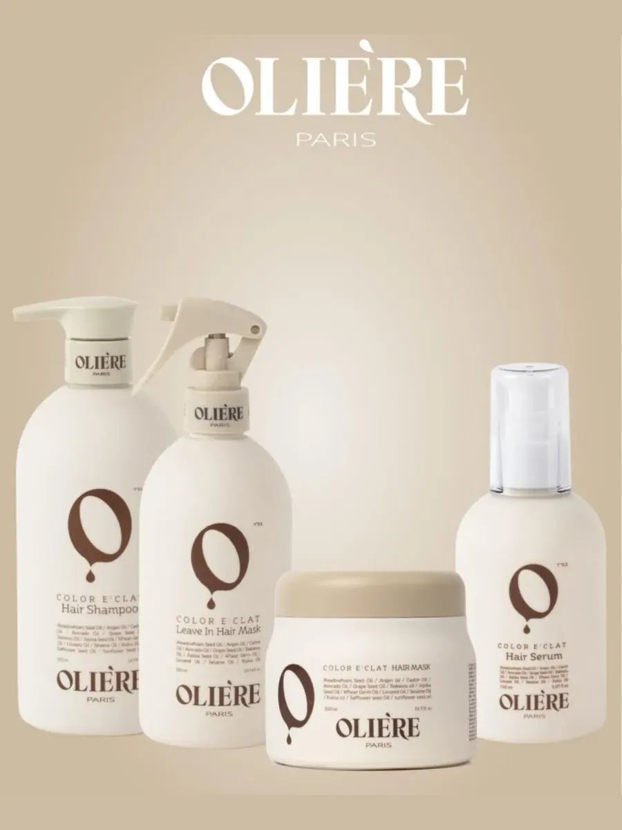 Oliere Paris Набор для ухода за окрашенными волосами Color Eclat Repairing Hydrating — изображение 2 из 6