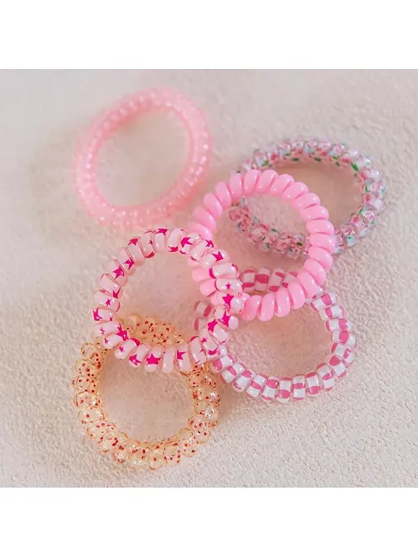 Набор резинок для волос - розовый для вечеринки Headbands Of Hope — изображение 4 из 4