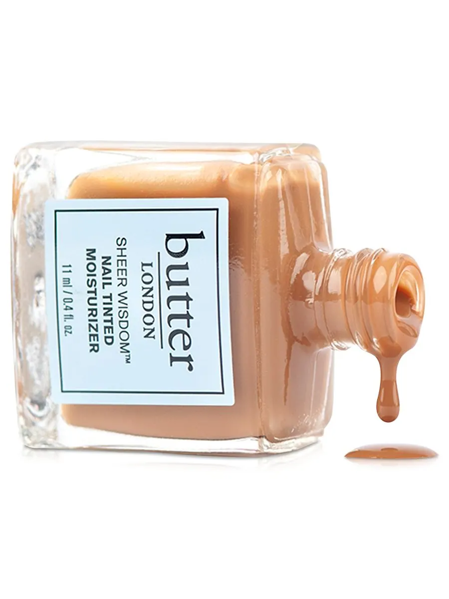 Увлажняющий тонирующий крем для ногтей Sheer Wisdom Butter LONDON — изображение 3 из 4