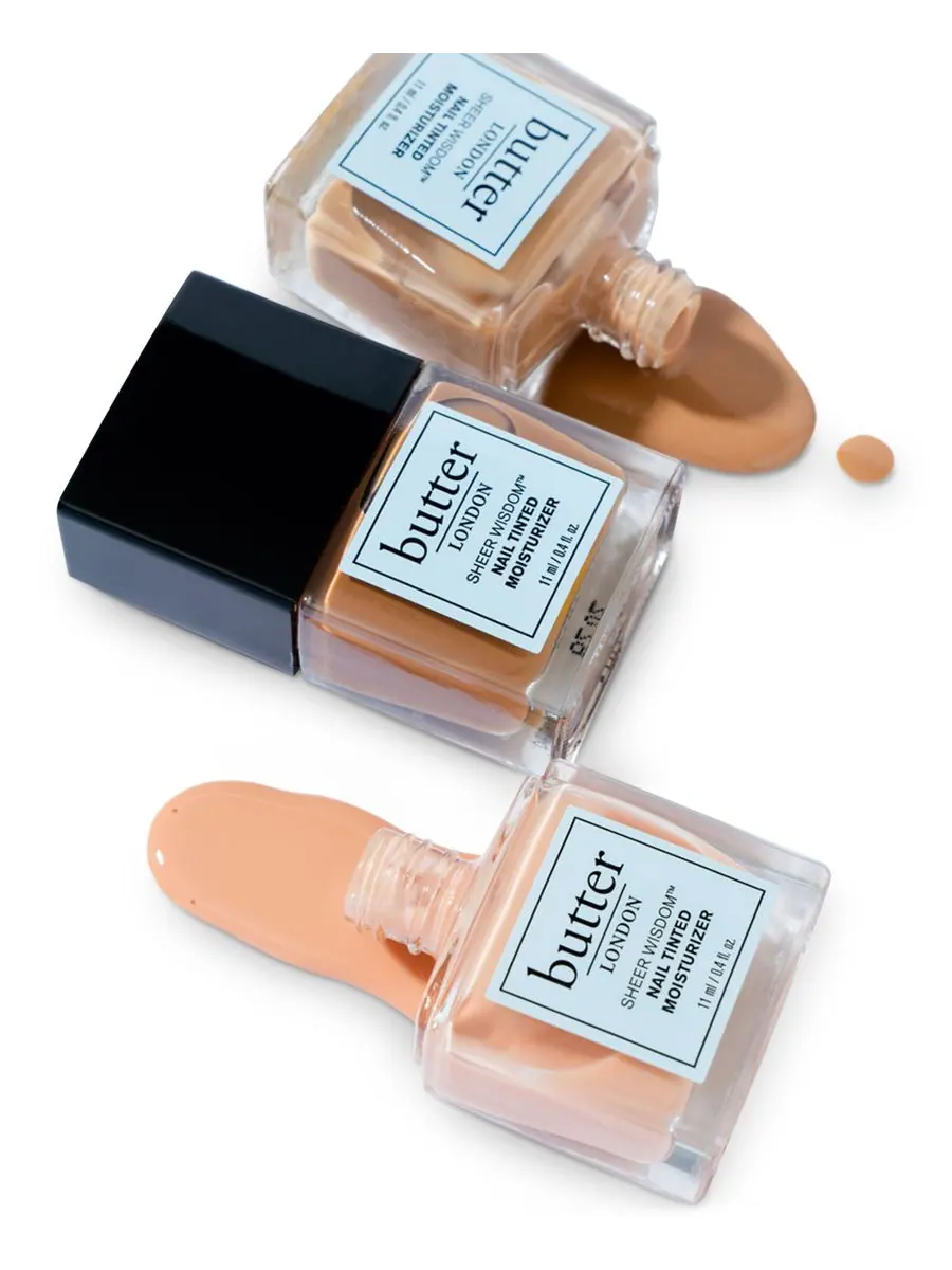 Увлажняющий тонирующий крем для ногтей Sheer Wisdom Butter LONDON — изображение 4 из 4