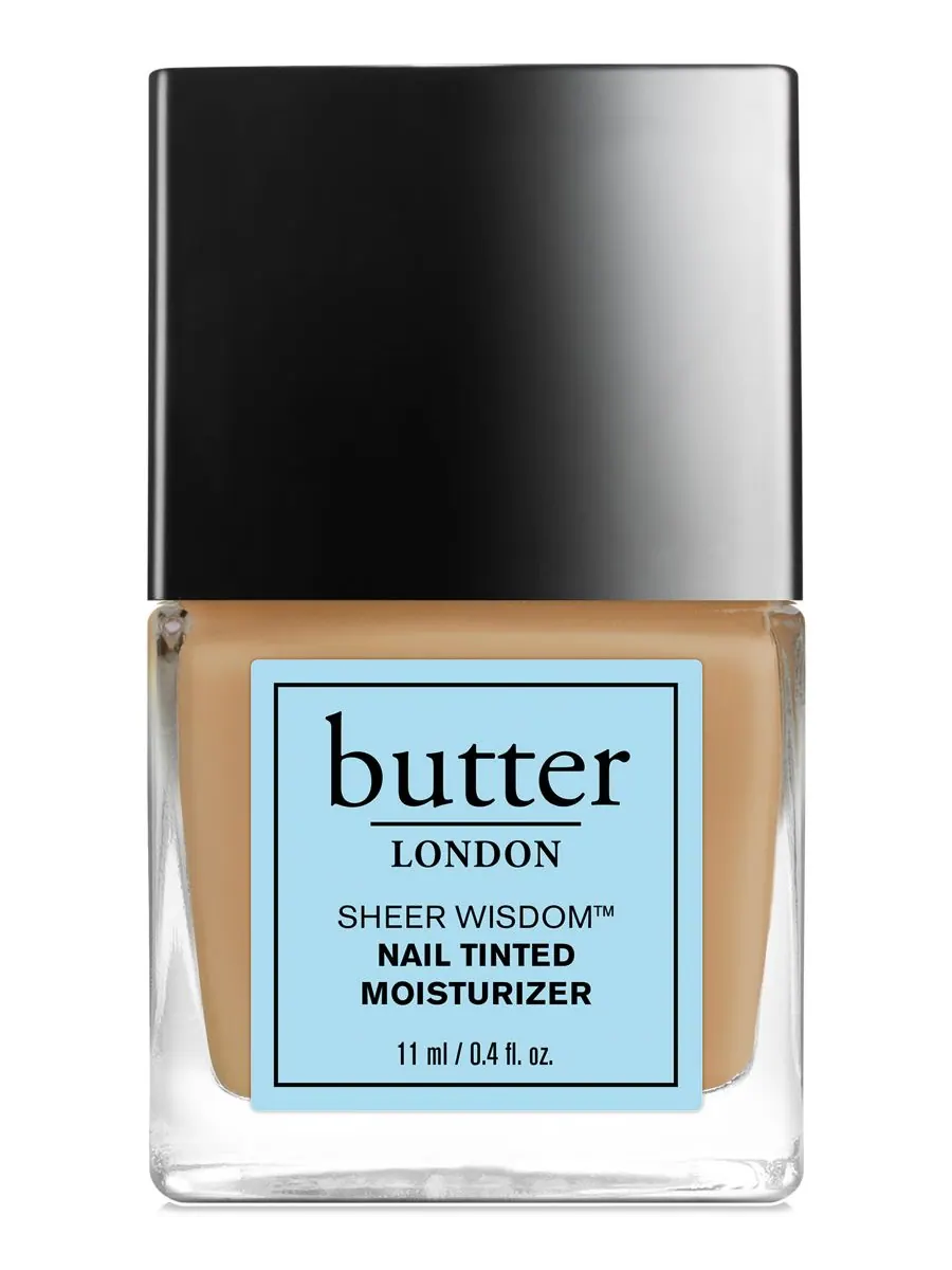 Увлажняющий тонирующий крем для ногтей Sheer Wisdom Butter LONDON