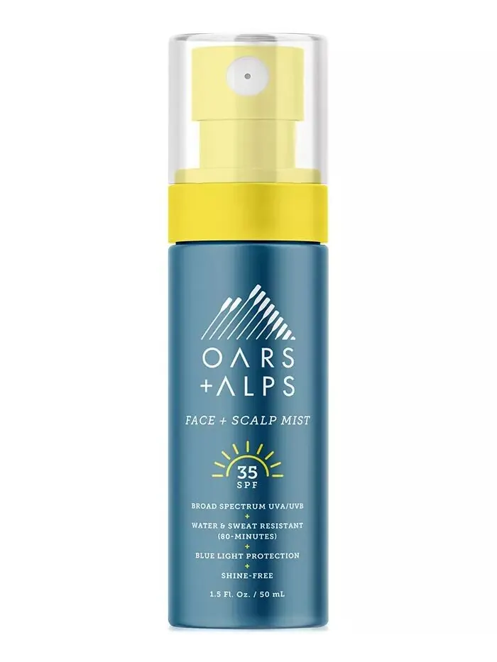 Мист для лица и кожи головы SPF 35, 1,5 унции Oars + Alps — изображение 1 из 7