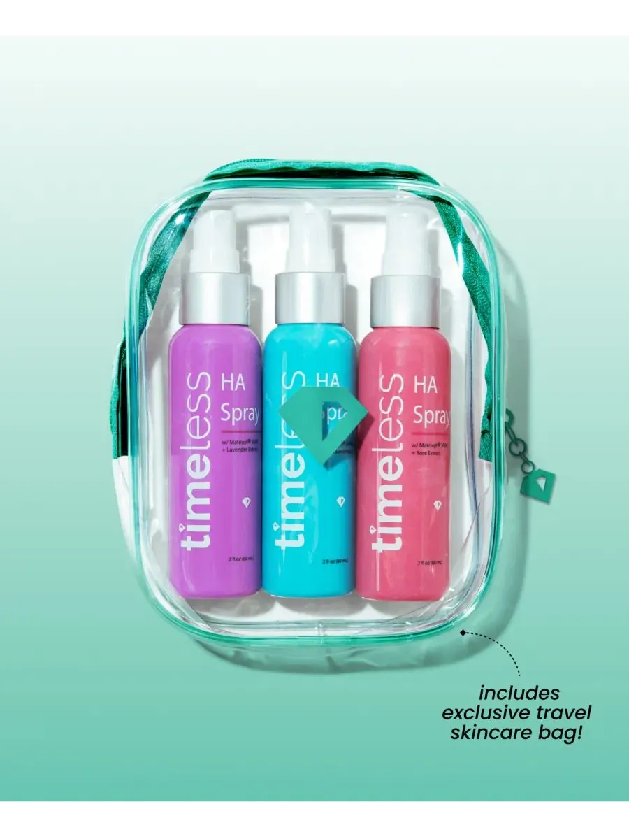 Набор миниатюрных увлажняющих пептидных спреев на весну Timeless Skin Care — изображение 4 из 5