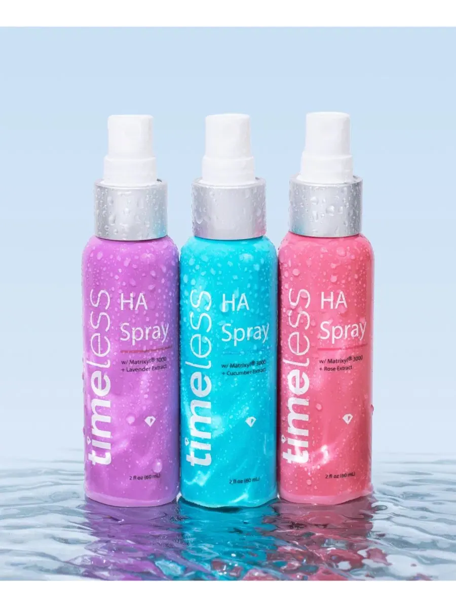 Набор миниатюрных увлажняющих пептидных спреев на весну Timeless Skin Care — изображение 5 из 5