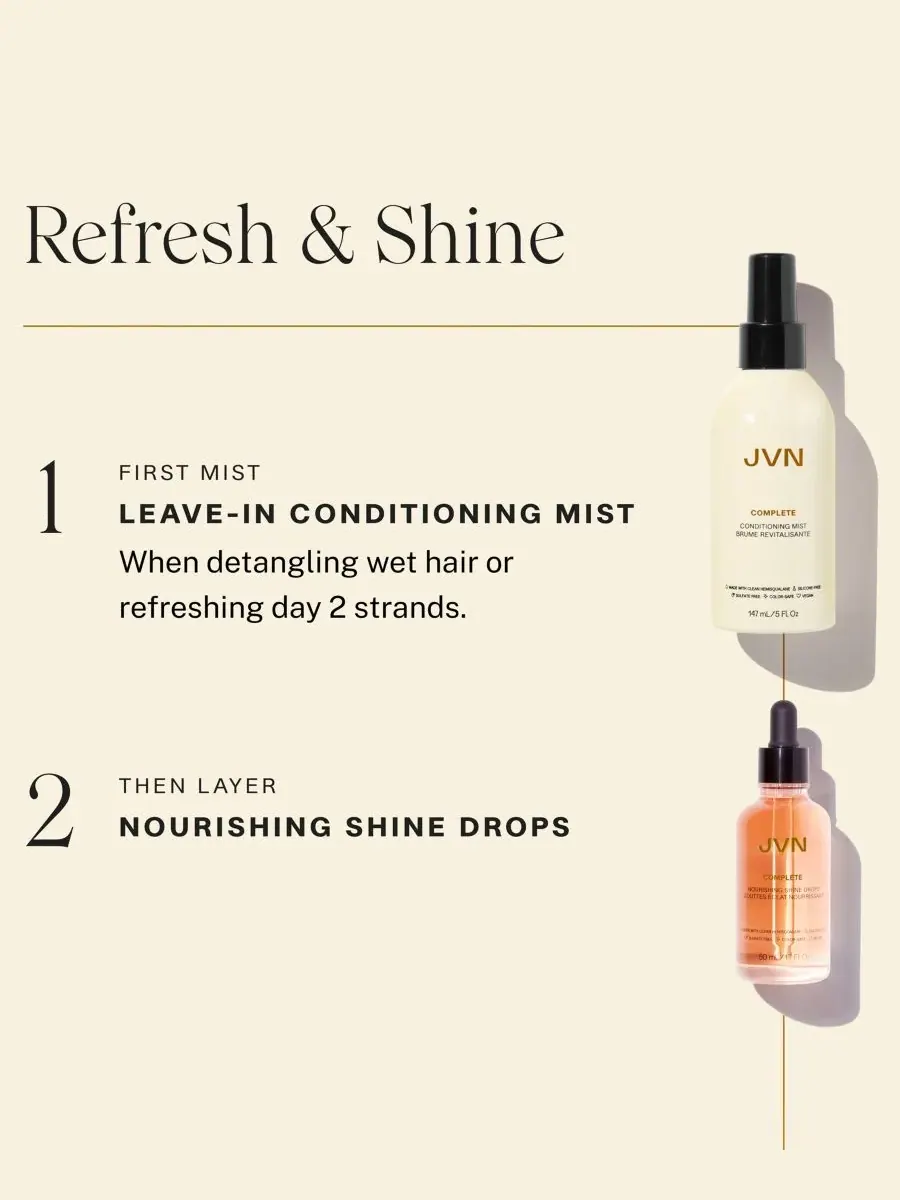 JVN Hair Несмываемый кондиционирующий спрей Complete, 2,02 унции — изображение 3 из 10