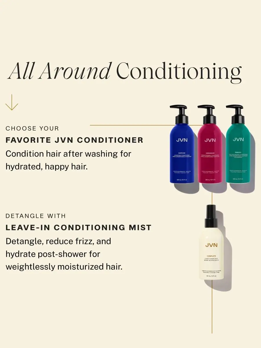 JVN Hair Несмываемый кондиционирующий спрей Complete, 2,02 унции — изображение 9 из 10