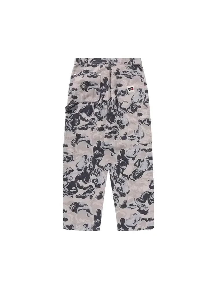 Брюки BAPE Art Camo Gobelin — изображение 2 из 2, синий