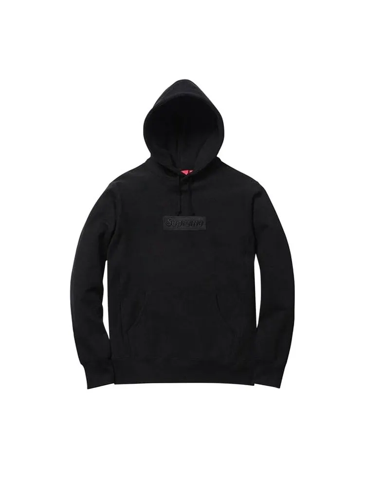 Худи Supreme Box Logo Pullover Hoodie — черный