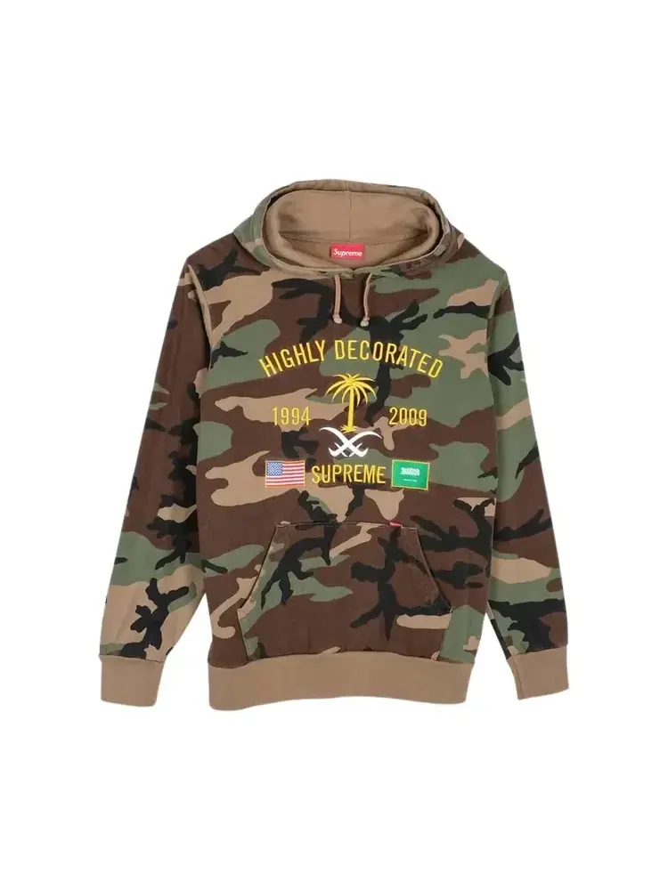 Худи Supreme Highly Decorated Hoodie — изображение 1 из 1, зеленый