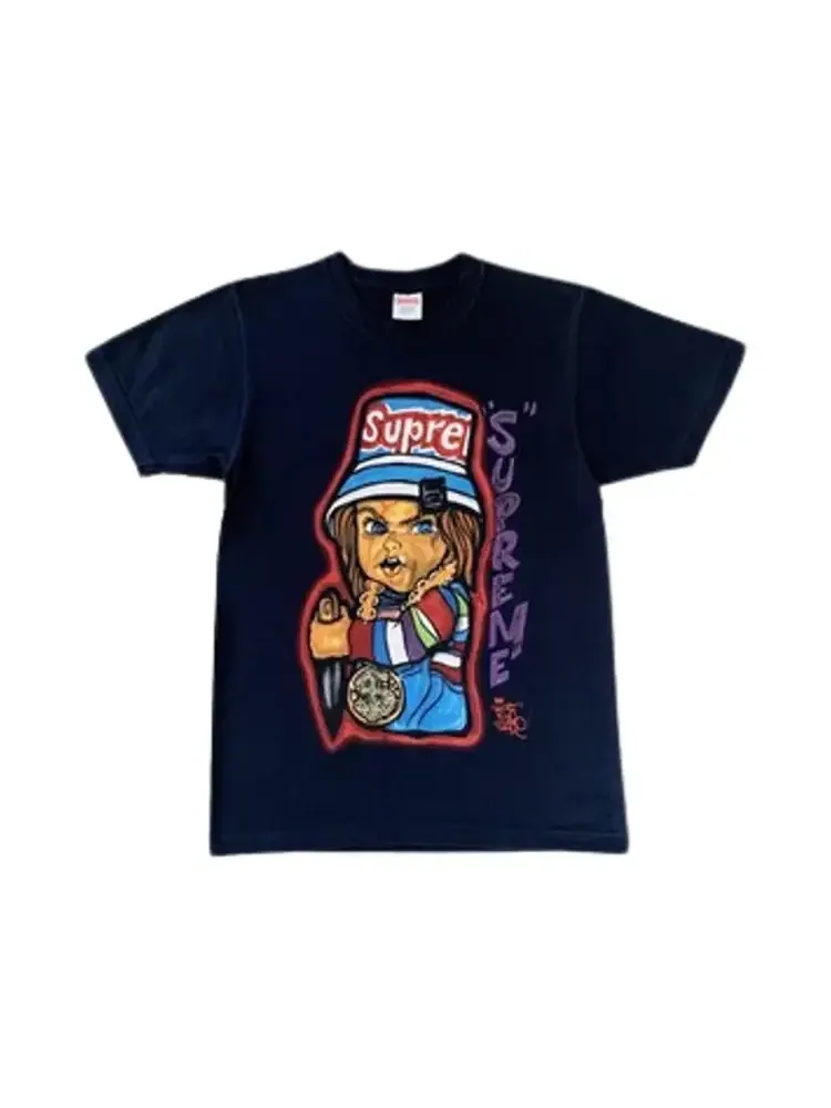 Футболка Supreme Forty Deuce Chucky Tee — изображение 1 из 1, синий