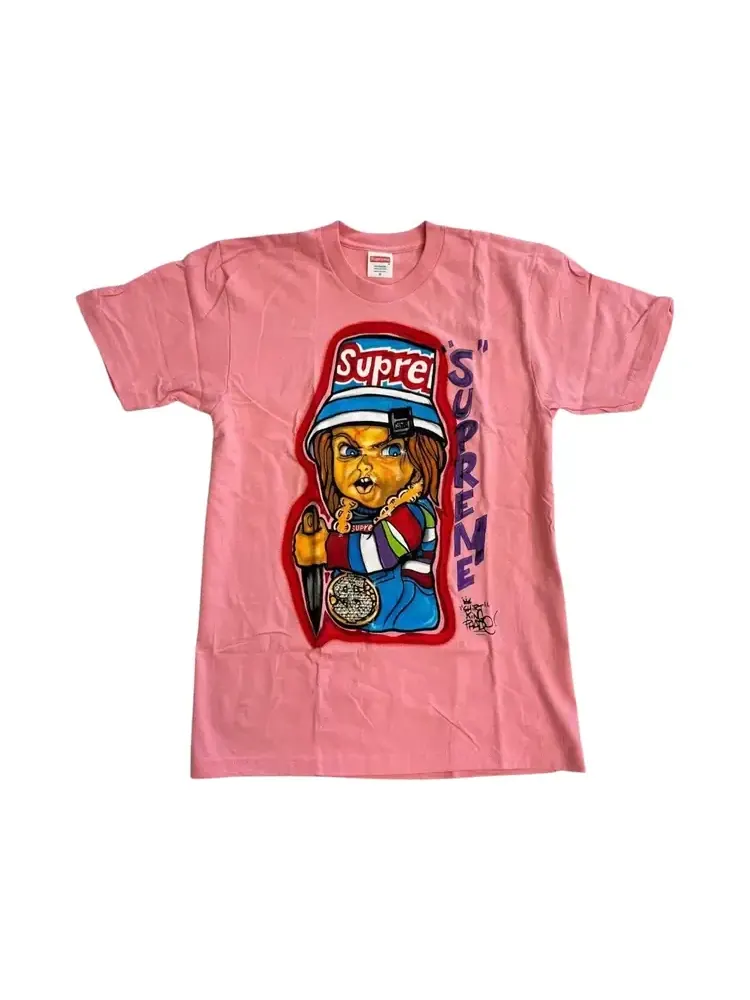 Футболка Supreme Forty Deuce Chucky Tee — изображение 1 из 1, розовый