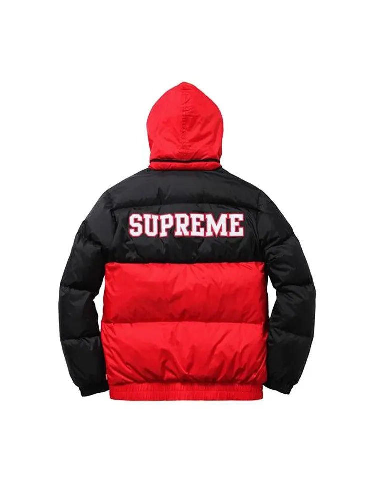 Куртка Supreme Reversible Puffy Jacket — изображение 2 из 2, красный