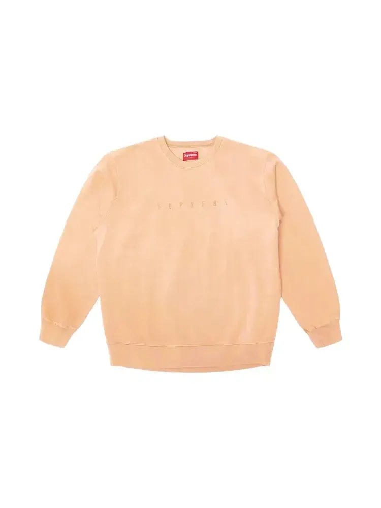 Свитшот Supreme Overdyed Crewneck — изображение 1 из 1, розовый