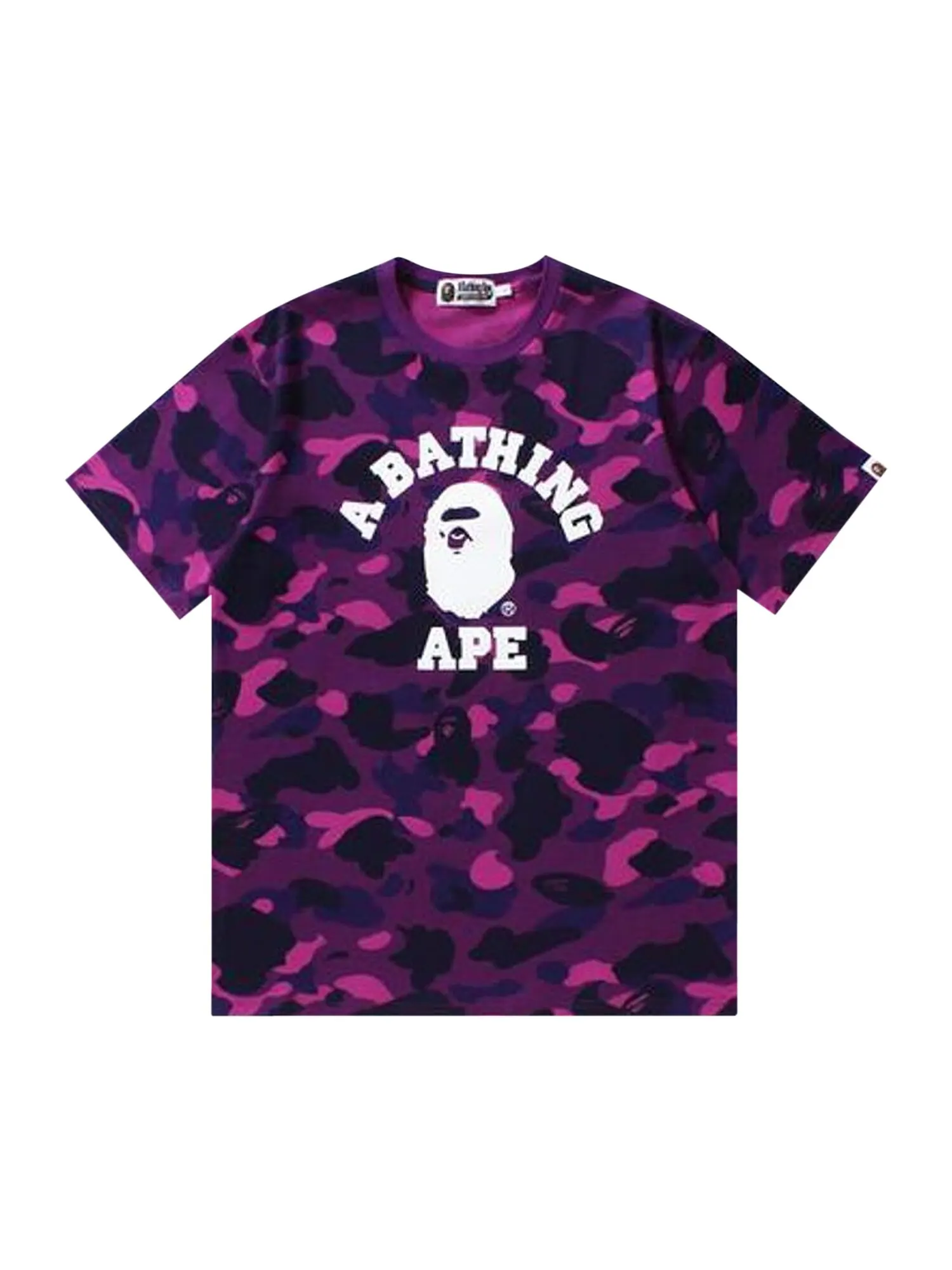 Футболка для колледжа BAPE Color Camo