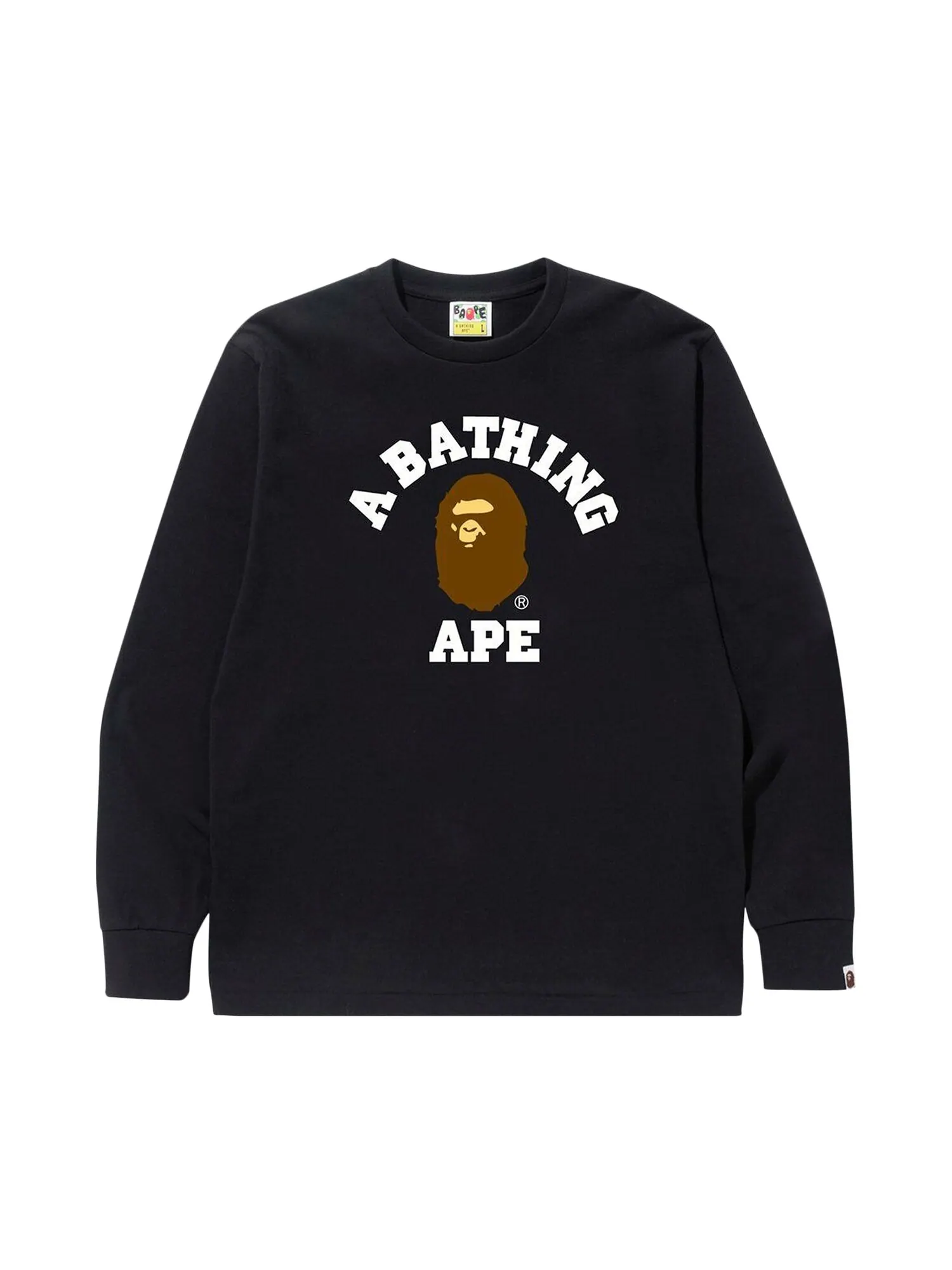 Футболка с длинным рукавом BAPE College
