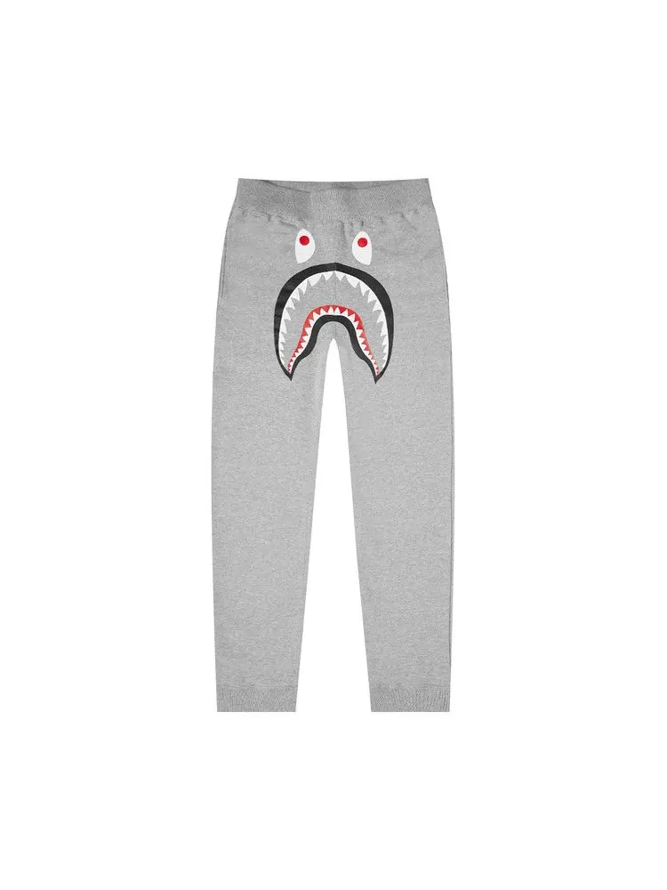 Спортивные брюки BAPE Shark Slim Sweatpants — изображение 1 из 1, серый