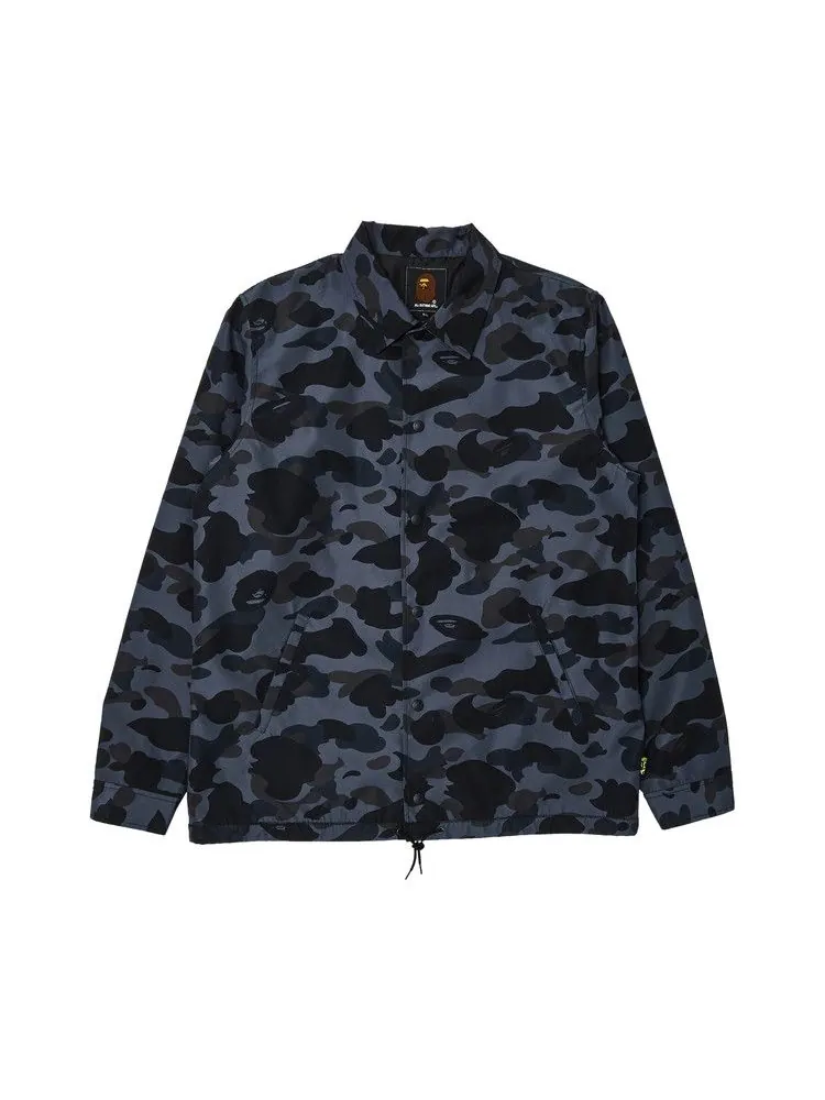 Куртка BAPE Mr. Bathing Ape Coaches Jacket — изображение 1 из 3, темно-синий