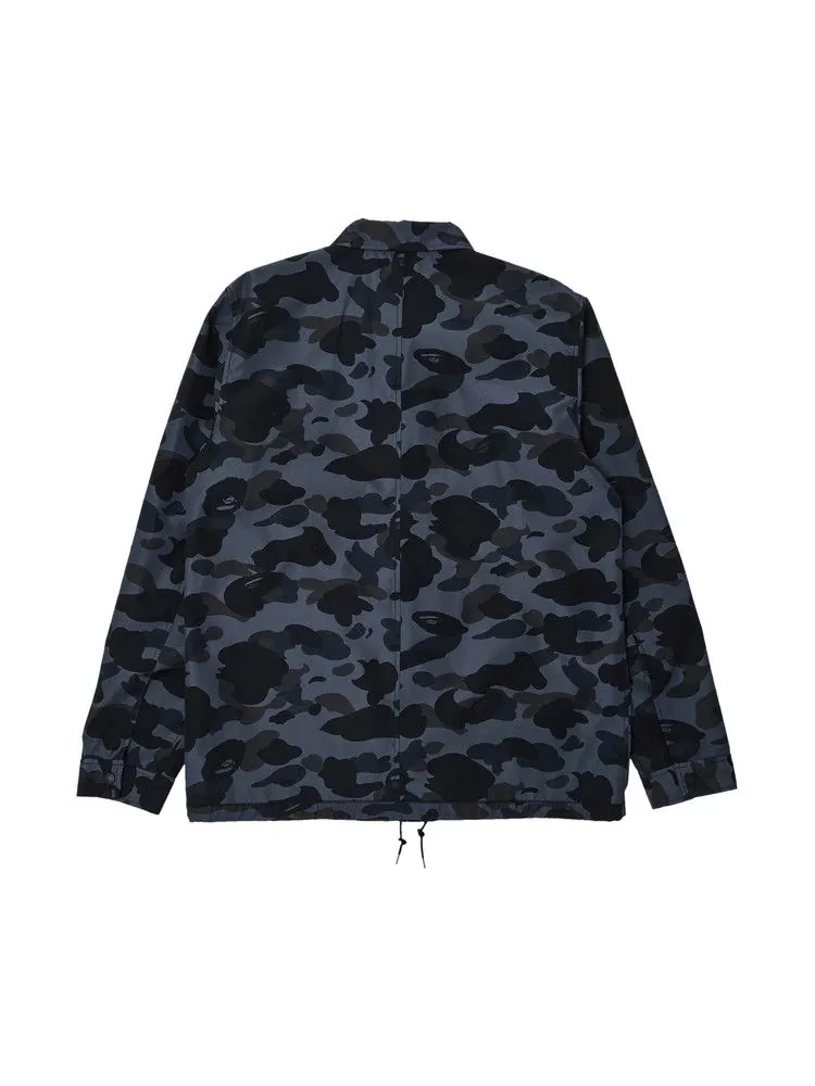 Куртка BAPE Mr. Bathing Ape Coaches Jacket — изображение 2 из 3, темно-синий