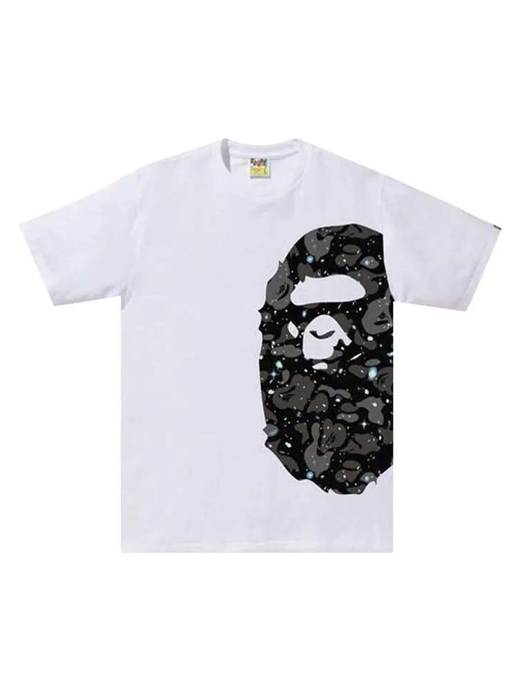 Футболка BAPE Space Camo Side Big Ape Head T-Shirt 'White' — изображение 1 из 1, белый