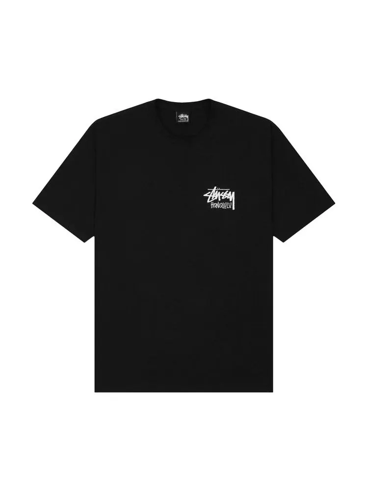 Футболка Stussy Honolulu Tee — черный