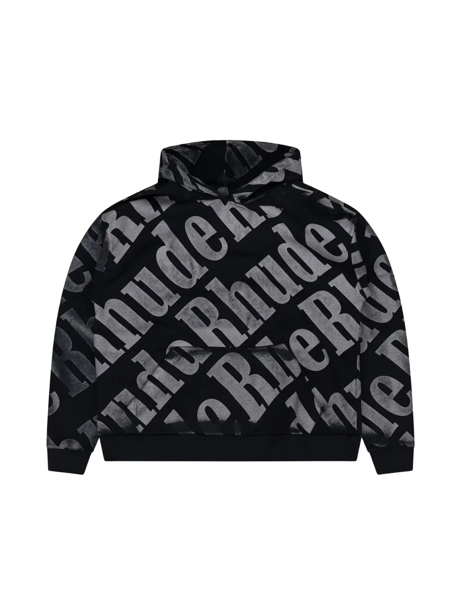 Худи Rhude All Over — черный