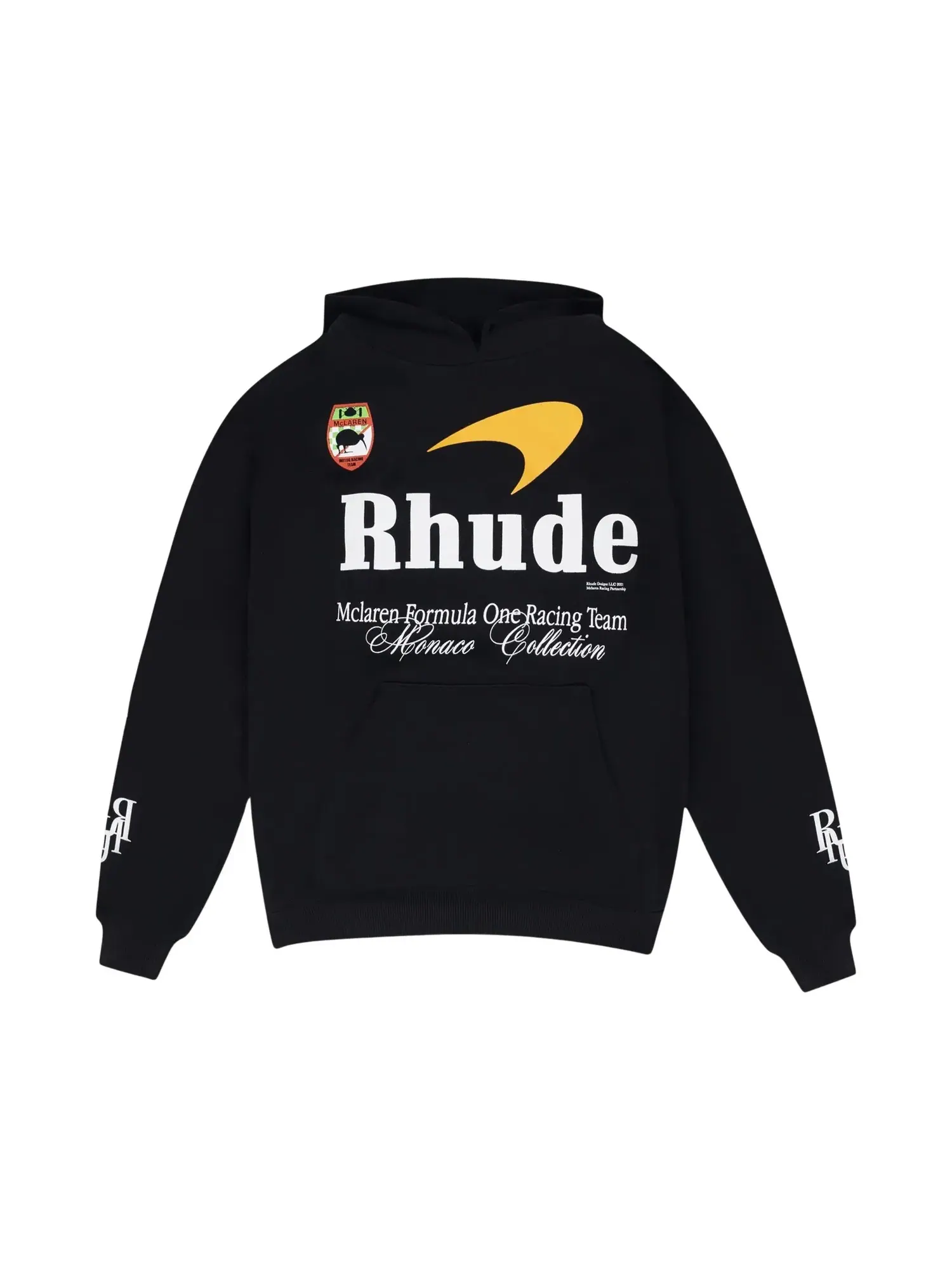 Худи Rhude Monaco — черный