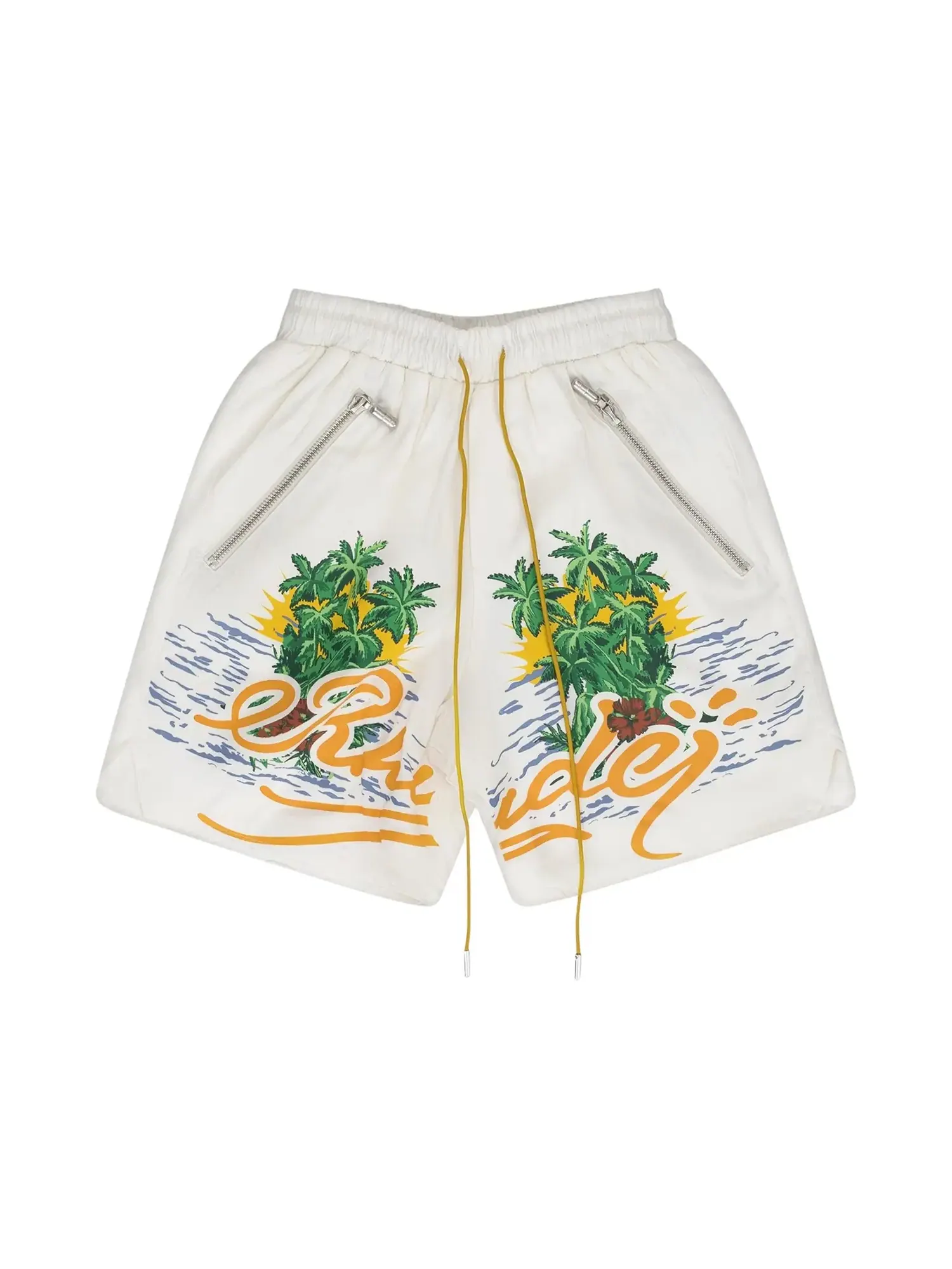 Шорты с логотипом Rhude Palms