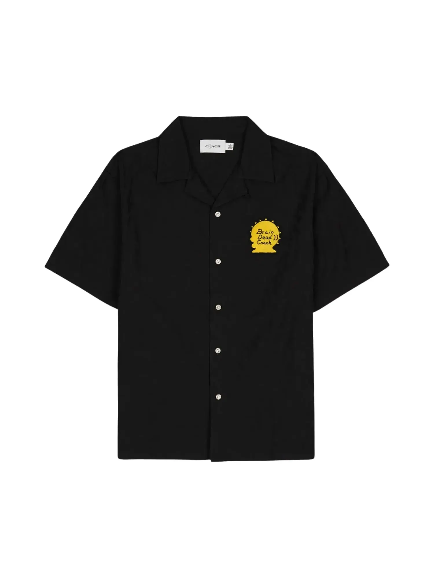 Футболка Brain Dead x Coach Signature Camp Shirt — черный
