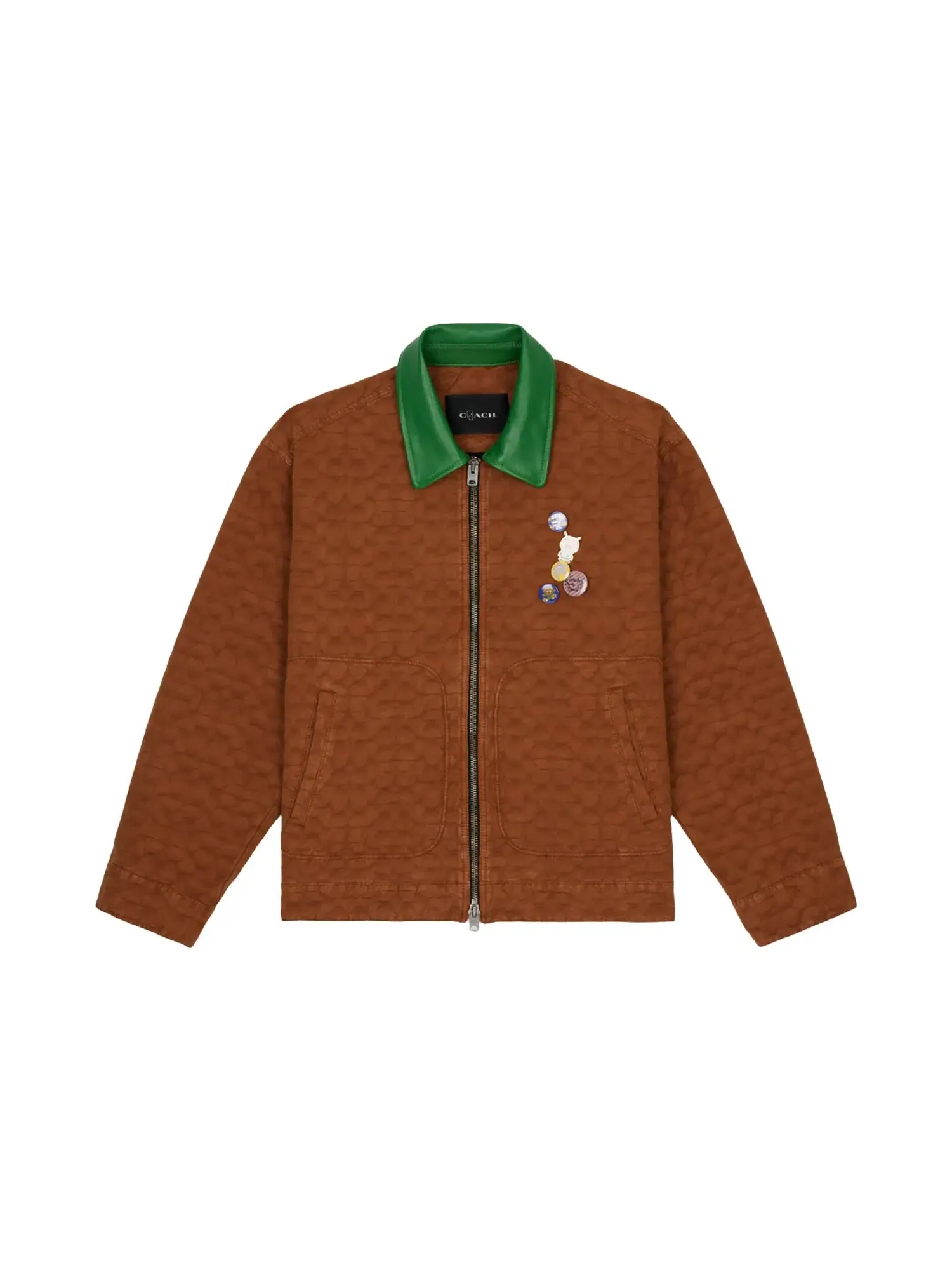 Куртка Brain Dead x Coach Zip Front Blouson — коричневый