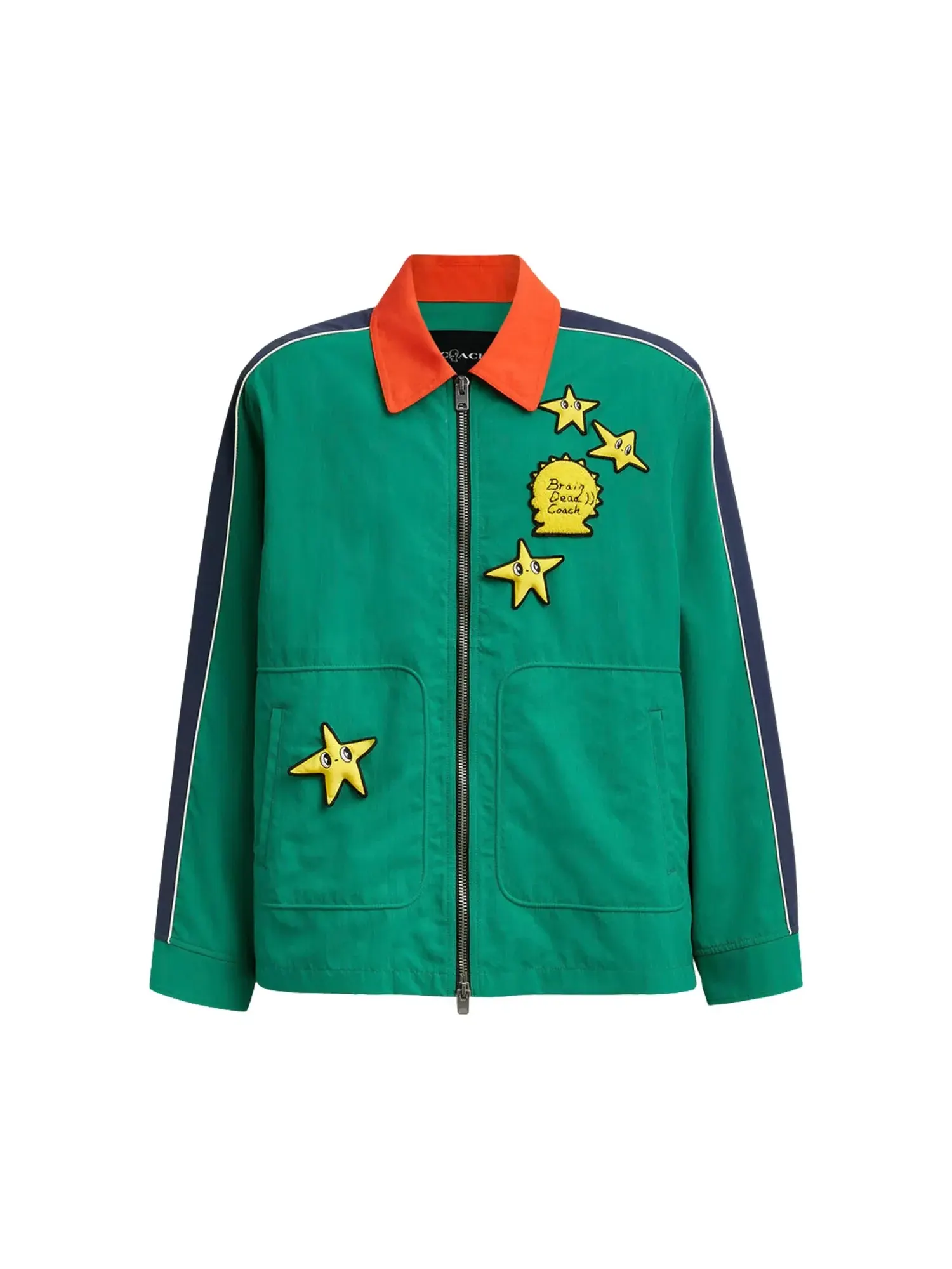 Куртка Brain Dead x Coach Nylon Racer Jacket