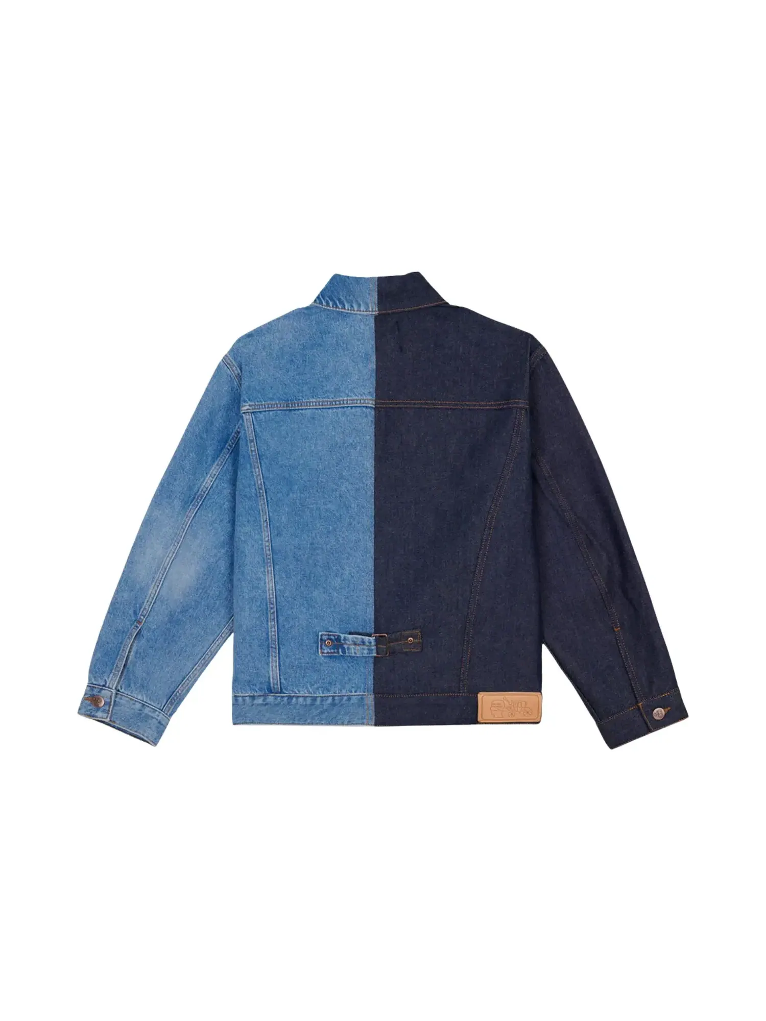 Джинсовая куртка Brain Dead x Coach Split Denim Jacket — изображение 2 из 2, синий мульти