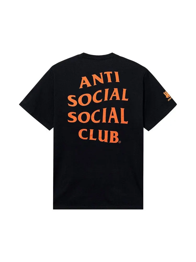 Футболка Anti Social Social Club x Undefeated Still Paranoid Tee — изображение 2 из 4, черный