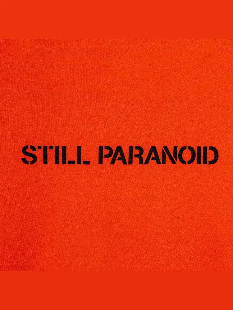 Худи Anti Social Social Club x Undefeated Still Paranoid Hoodie — изображение 3 из 4, оранжевый