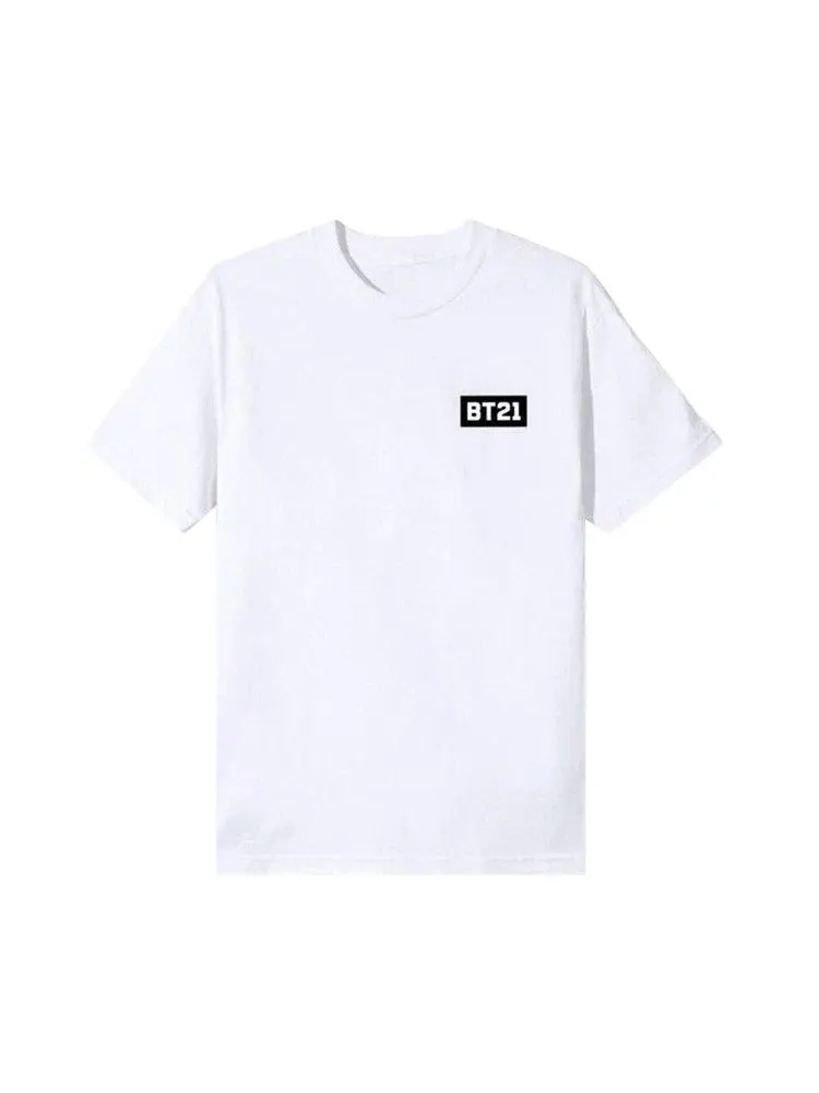 Футболка Anti Social Social Club x BT21 Club Peekaboo Tee — белый