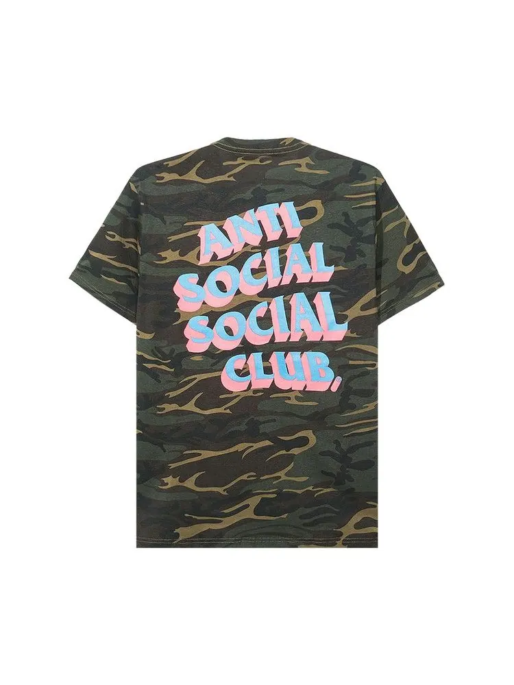 Футболка Anti Social Social Club Popcorn Tee — изображение 2 из 2, камуфляж