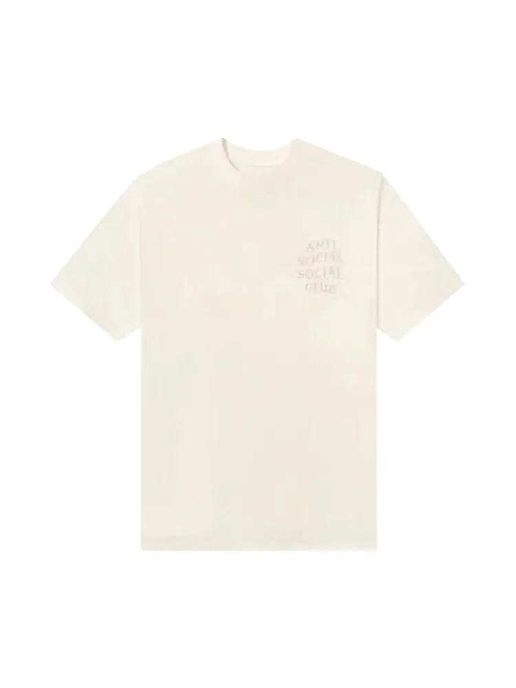 Футболка Anti Social Social Club Cancelled Again Tonal Tee 'Natural' — изображение 1 из 2, бежевый