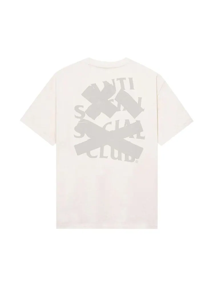 Футболка Anti Social Social Club Cancelled Again Tonal Tee 'Natural' — изображение 2 из 2, бежевый