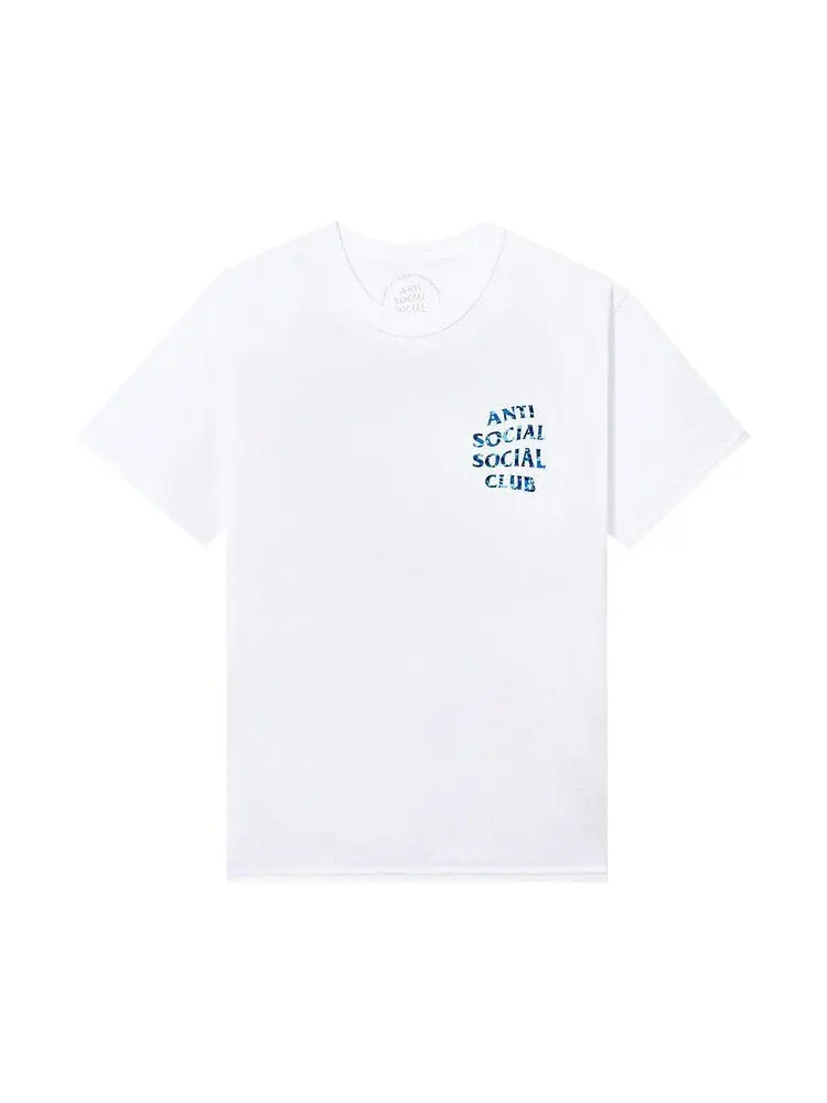 Футболка Anti Social Social Club Woody Blue Camo Tee — изображение 1 из 2, белый