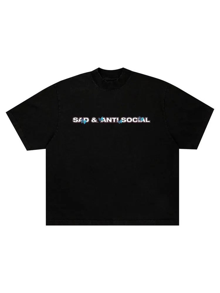 Футболка Anti Social Social Club x Sadboyz Fin De Semana Tee — изображение 1 из 2, коричневый