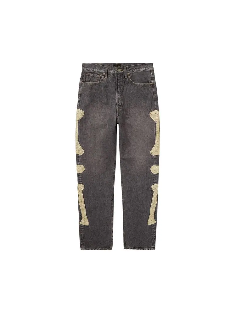 Джинсы Kapital Mexican Tuxedo Denim Jeans — черный