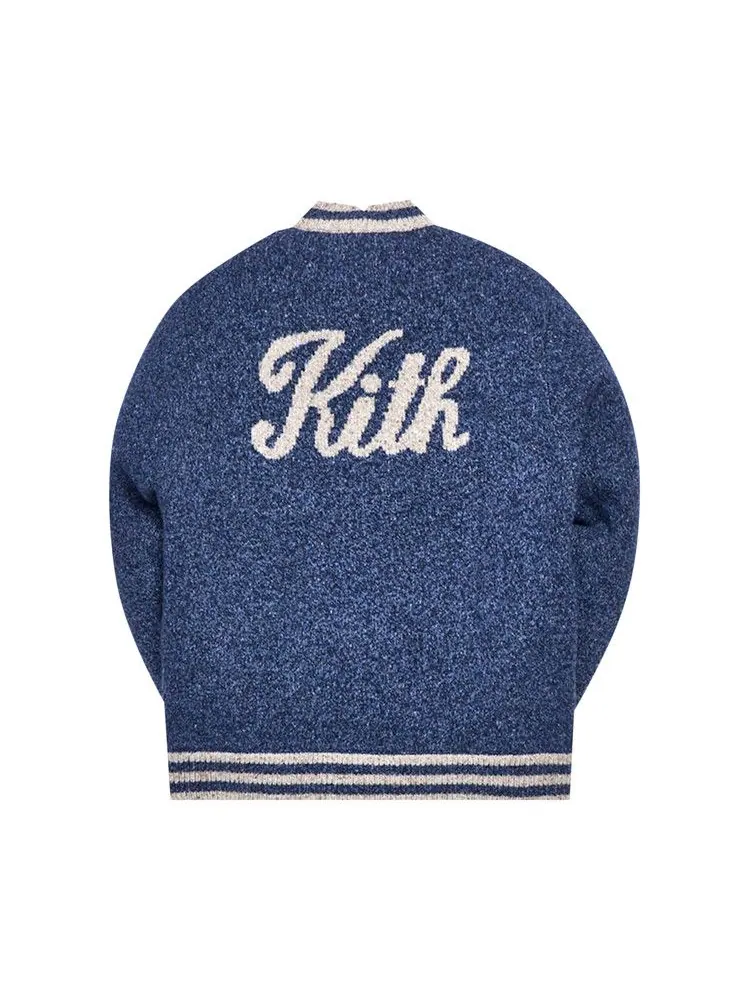 Куртка Kith x Disney Varsity Jacket — изображение 2 из 2, темно-синий