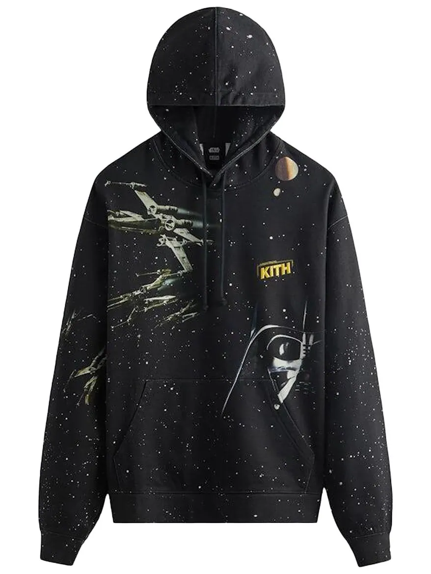 Худи Kith x STAR WARS War — черный