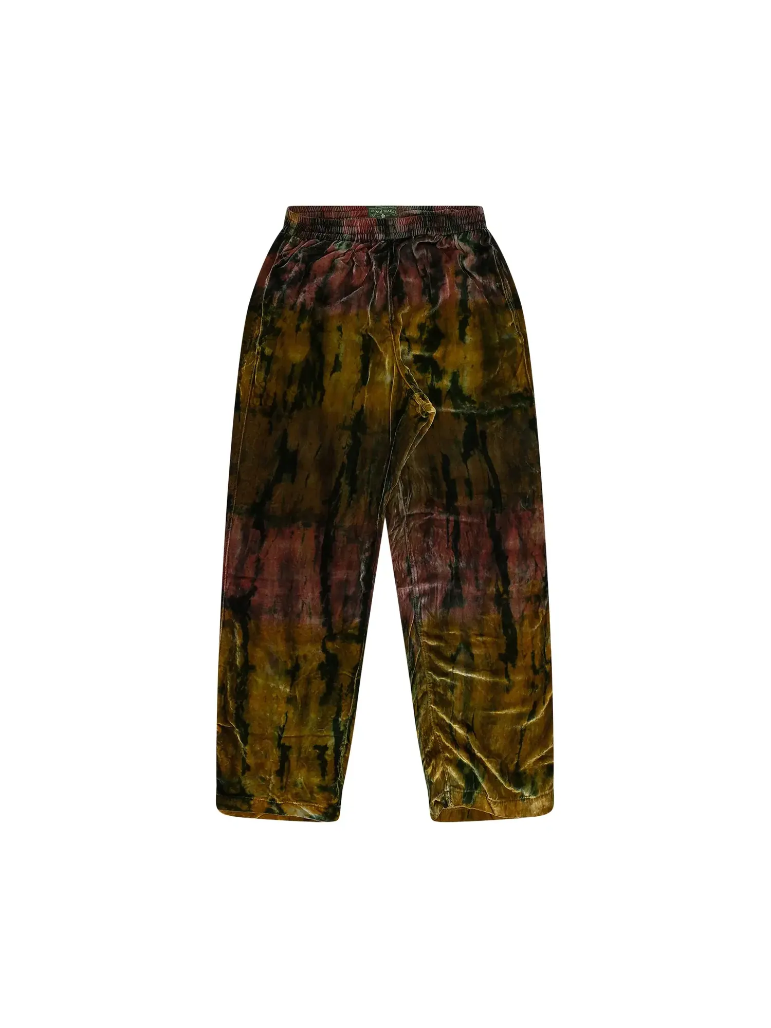 Джинсовые брюки Denim Tears Velour Drawstring Pant — мульти