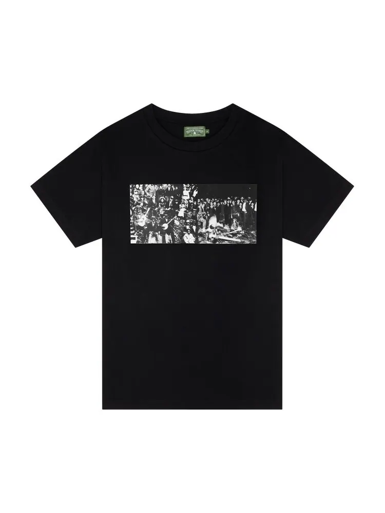 Футболка Denim Tears x Arthur Jafa Black Entertainment Tee — черный